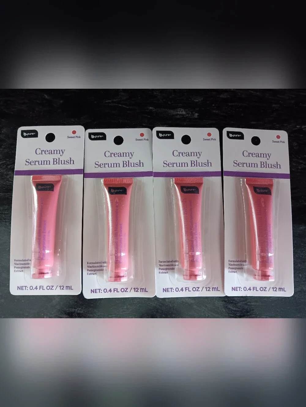 B.Pure Creamy Serum Blush Sweet Pink 4ct Bundle